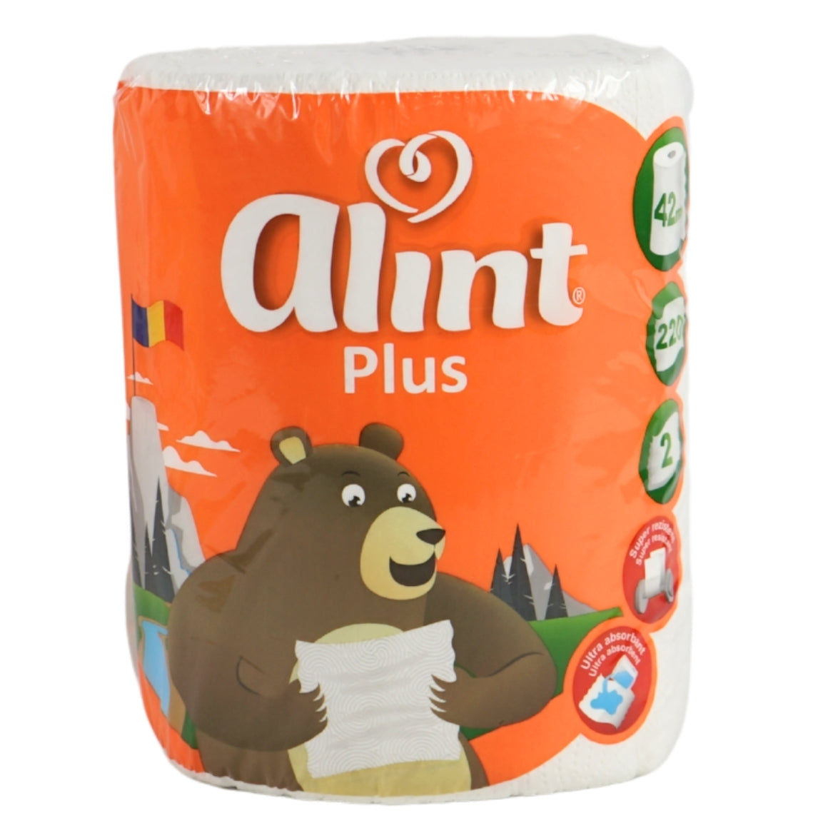 Alint Plus Kitchen Roll 220 Sheets 2-ply