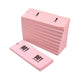 400010 Wardrobe Tickets Pink 11 Cm