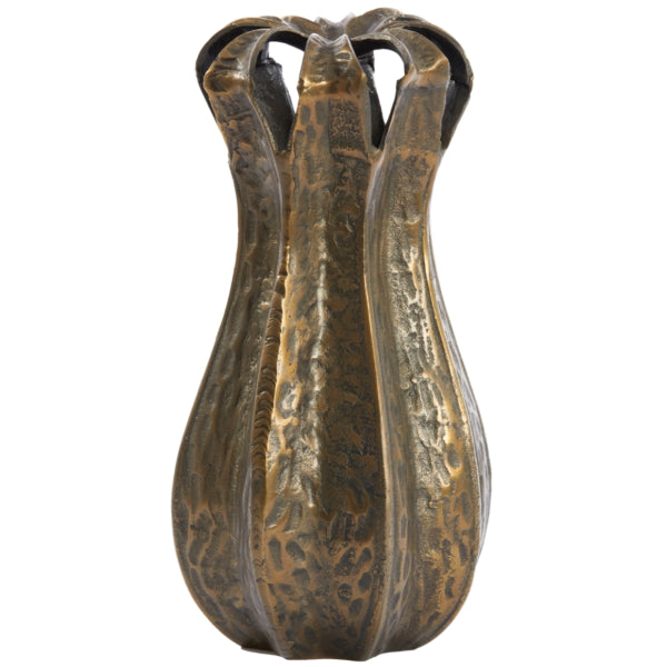 Light En Living Abajo Vase Antique Bronze-colored 43 Cm