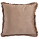 Ptmd Cushion Nous Velvet Taupe 60 X 60 Cm