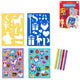 Set di adesivi e decorazioni per finestre Sinterklaas da 66