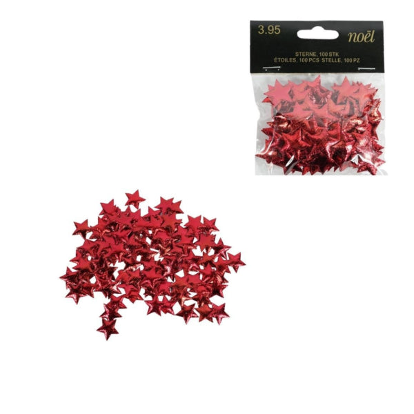 (r) Migros Stars 100 Stykker Rød 2,2 Cm