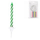 Amscan Spiral Cake Candles Set Of 24