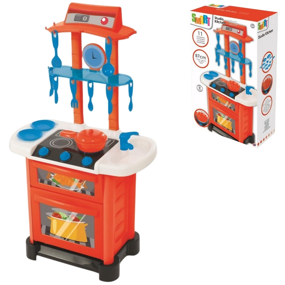 Smart Kitchen With 11 Accessories 87 Cm