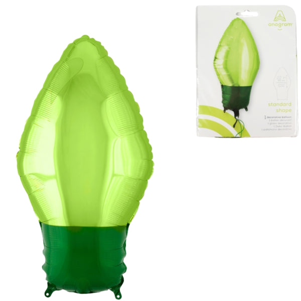 Folieballon Kerst Lichtgroen 55 Cm