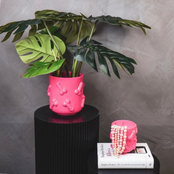 Housevitamin Flower Pot Dick Pink 17.5 Cm