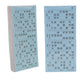 400173 Bingo Cards 1-90 Perforated 3 Thick Single
