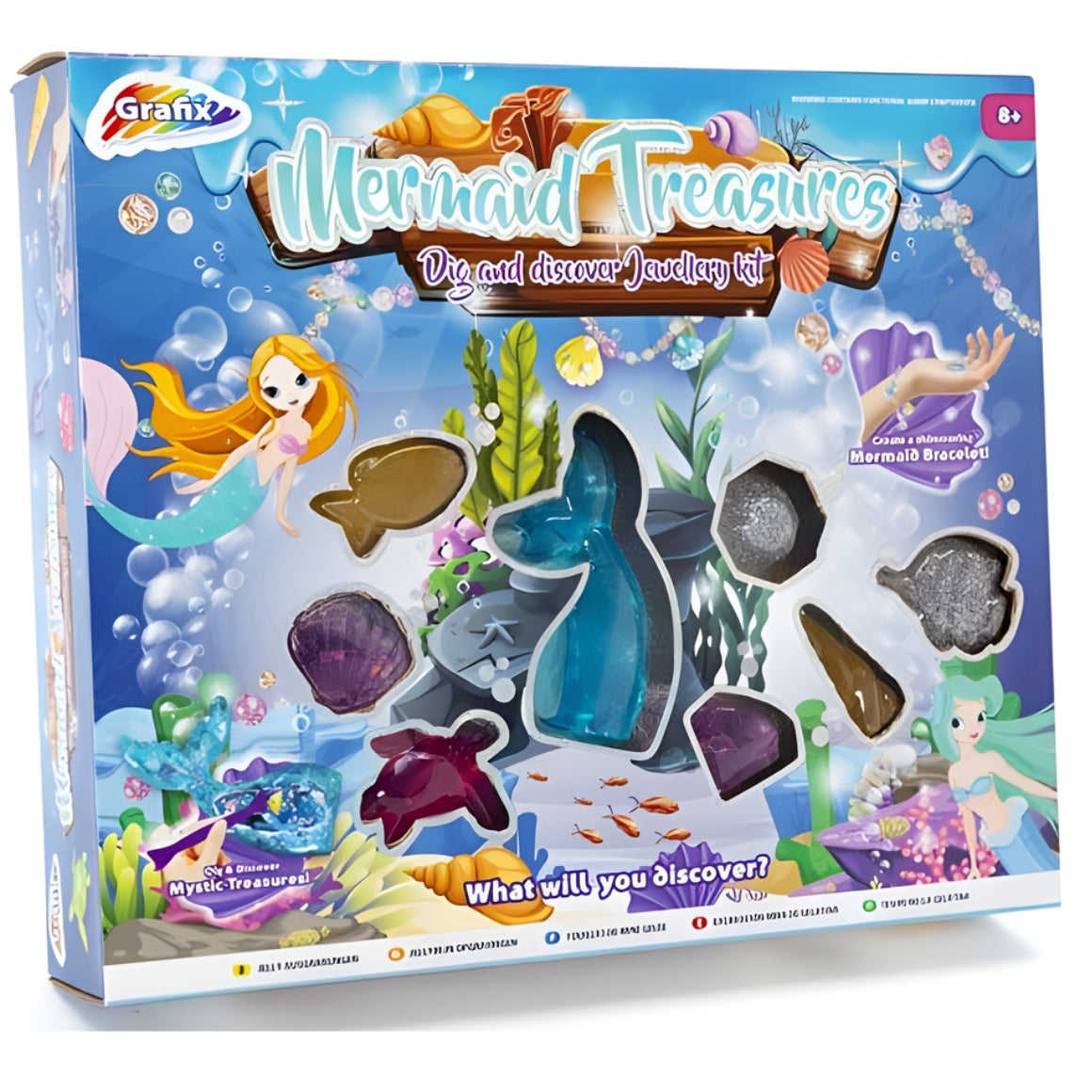 Grafix Mermaid Treasures Set 30 Cm