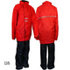 Ralka Rain Suit Red/black Size 116