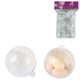 White Pendant Ball 5 Cm Set Of 6