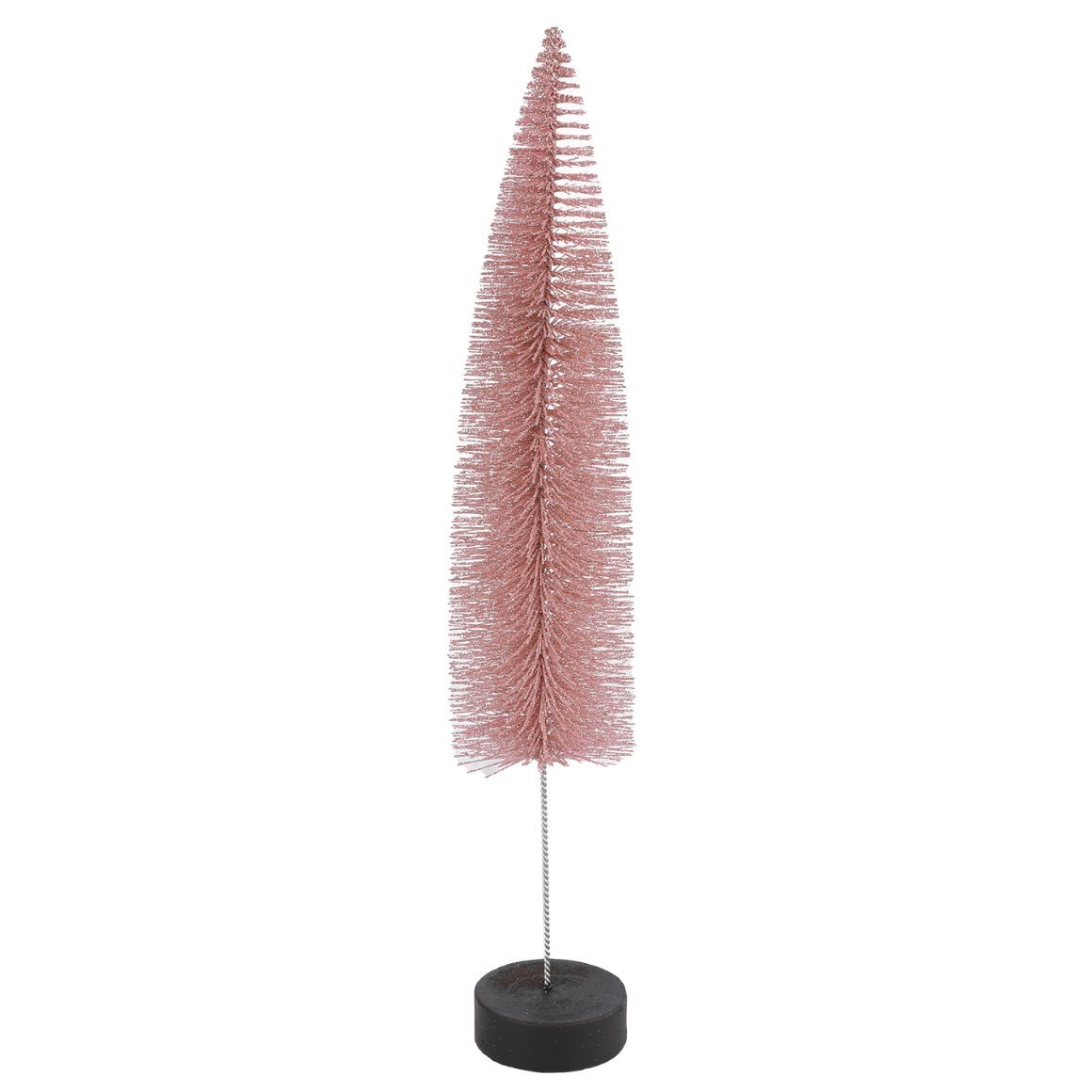 Countryfield Christmas Tree On Stand Glitter Old Rose 40 Cm