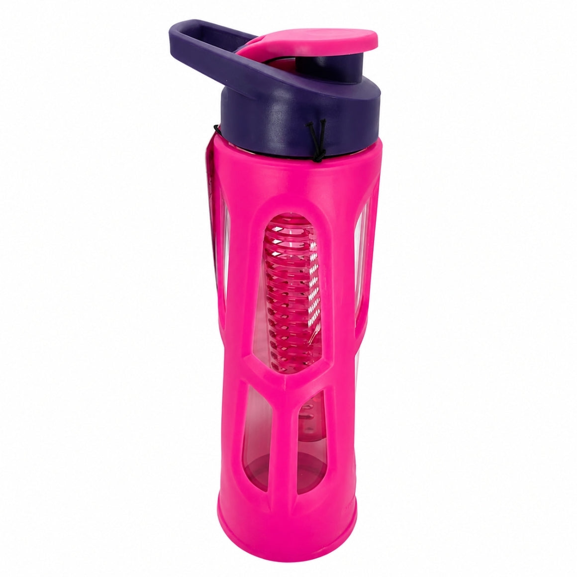 Green Canteen Flip Cap Drinking Bottle Glass Pink/purple 561 Ml