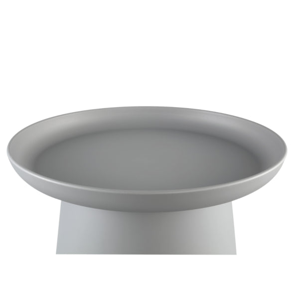 Ptmd Side Table Nicca Grey 50 Cm