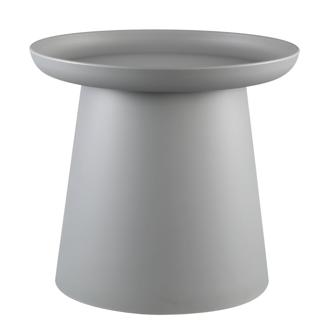 Ptmd Side Table Nicca Grey 50 Cm