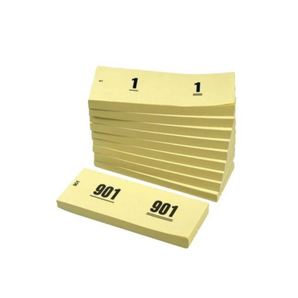 400009 Bilete Vestar Galben 11 Cm