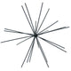 Housevitamin Ornament Firework Metal Black 25 Cm