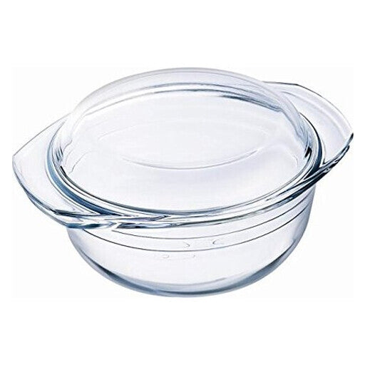 Round Oven Dish With Lid 2.3 L 26 Cm
