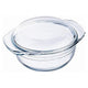 Round Oven Dish With Lid 2.3 L 26 Cm