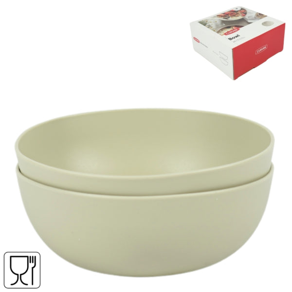 Curver Bowl Grey-green 16 Cm Set Of 2