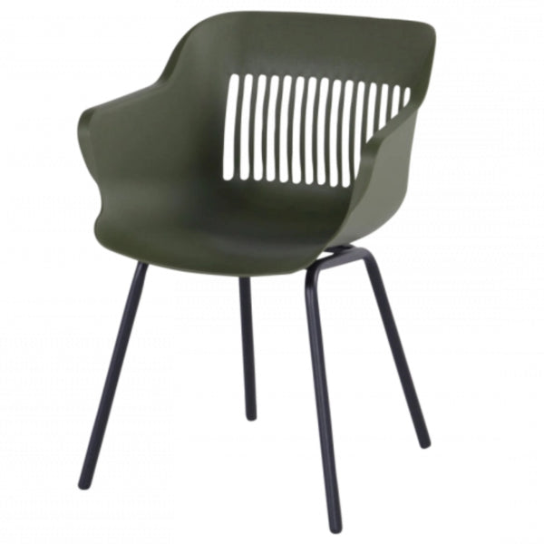 Hartman Garden Chair Jill Rondo Black/moss Green 78 Cm