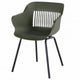 Hartman Garden Chair Jill Rondo Black/moss Green 78 Cm