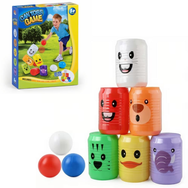 Игра с консервни кутии с 9 части