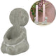 Candle Holder Hug Grey 8 Cm