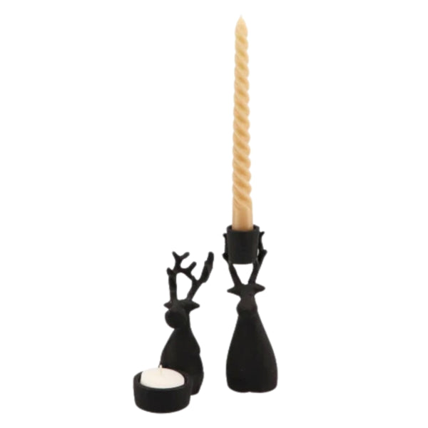 Dobra Kerzenständer Schwarz 14 cm
