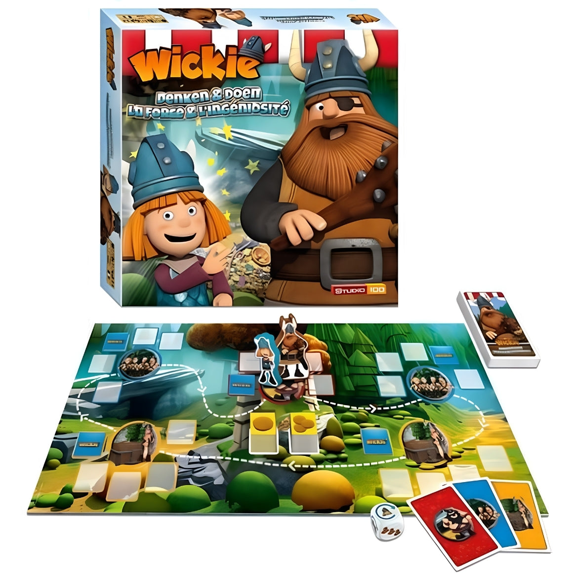 Wickie Think & Do Board Game
