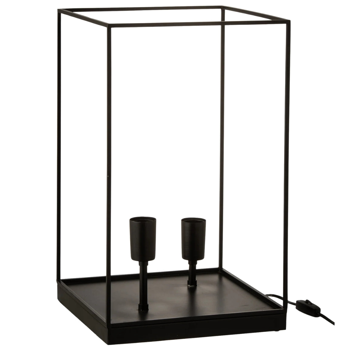 J-line Table Lamp Black Eu Plug 50 Cm