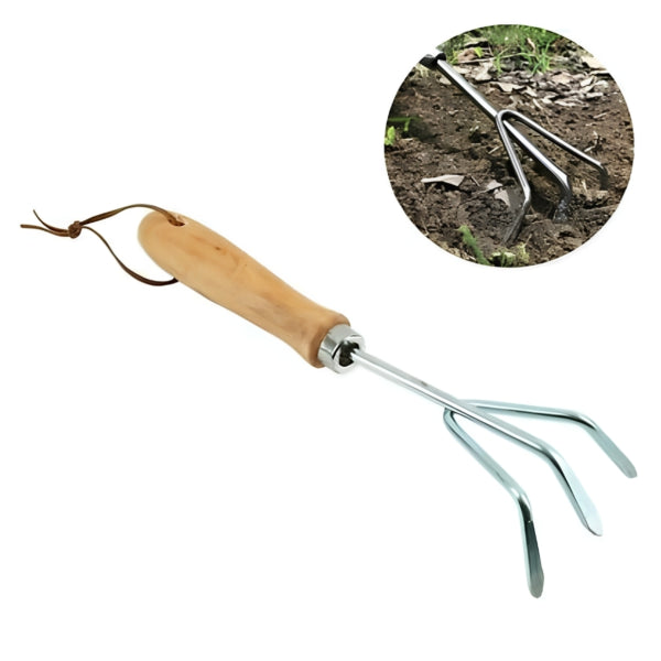 Rastrello Coltivatore Manuale Kinzo Garden 27 Cm