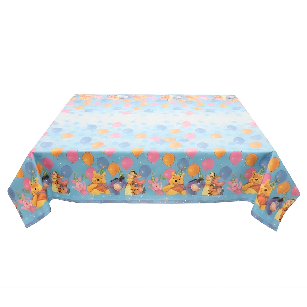 Winnie The Pooh Tablecloth On Paper Roll 1.2 X 6 M