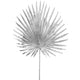 Hbx Artificial Branch Livistonia Silver Colored 85 Cm