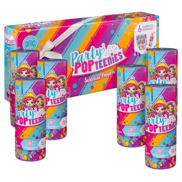 Surprise Poppers 6 Pieces
