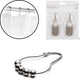 Metal Shower Curtain Rings 7.2 Cm 12 Pieces