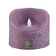 Ptmd Led Battery-operated Pillar Candle Xl Lilac 12.5 X 10 Cm
