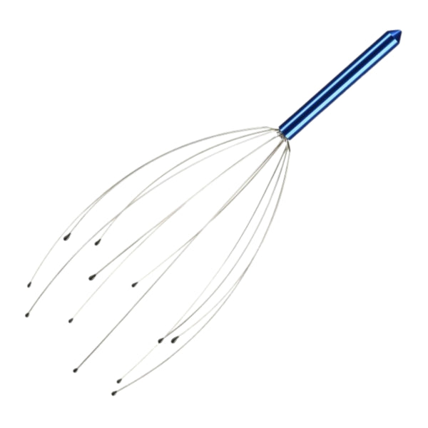 Relaxdays Päähieronta Spider Blue 24,5 cm