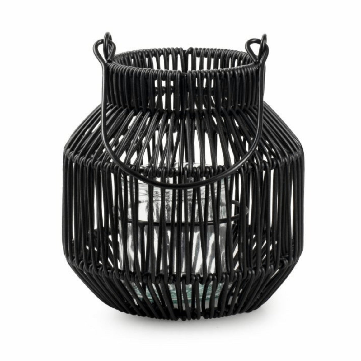 Maren Lantern Metal Black 18.5 Cm