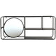Countryfield Wall Rack Ascona Black 98 Cm