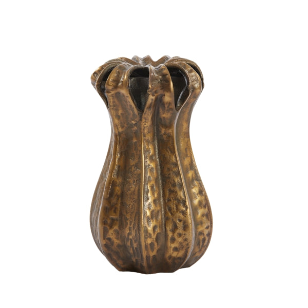 Light En Living Abajo Vase Antique Bronze-colored 25 Cm