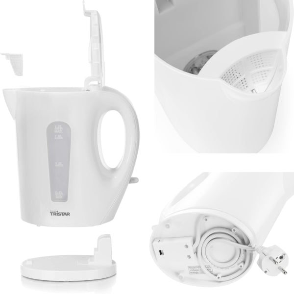 Tristar Pd-8742w Kettle 1.7l 2200w Assorted