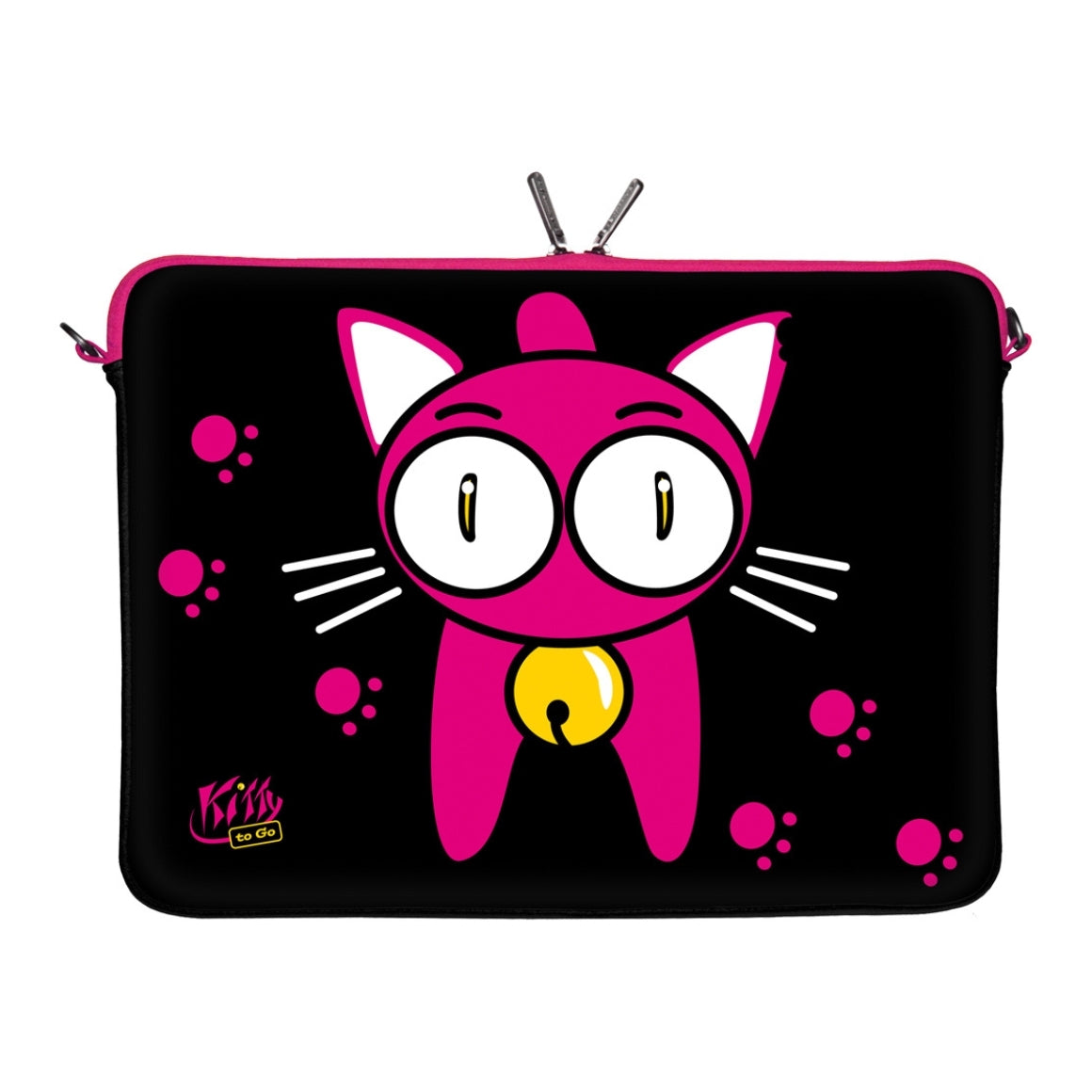 Digittrade Laptop Sleeve Ls133 Kitty To Go 15.6 Inches