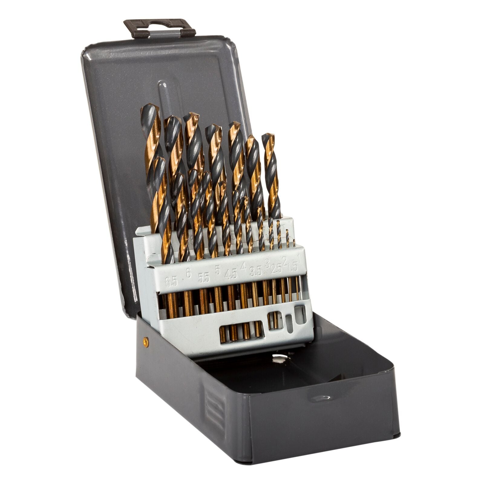 Set Punte Per Metallo 19 Pezzi Punta Elicoidale Hss Din338 (1-10) Proline