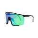 Horsefeathers Proton Bike Sunglasses (matt Black/mirror Green)