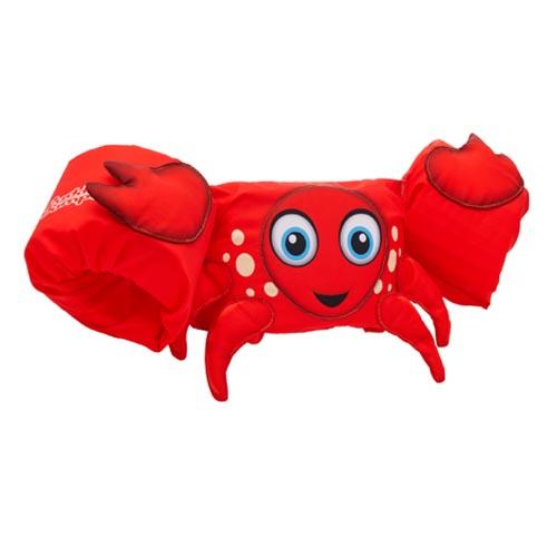 Sevylor Puddle Jumper Deluxe 3D-Krabben-Schwimmweste | Rot**