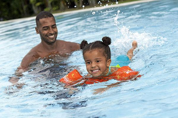 Bestway Puddle Jumper Sea Monster | Orange | 15-30kg