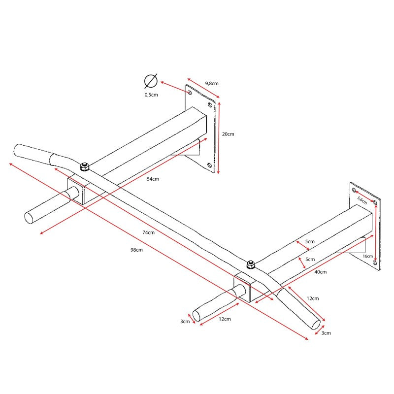 Optreksteun Softee Energy Veelkleurig