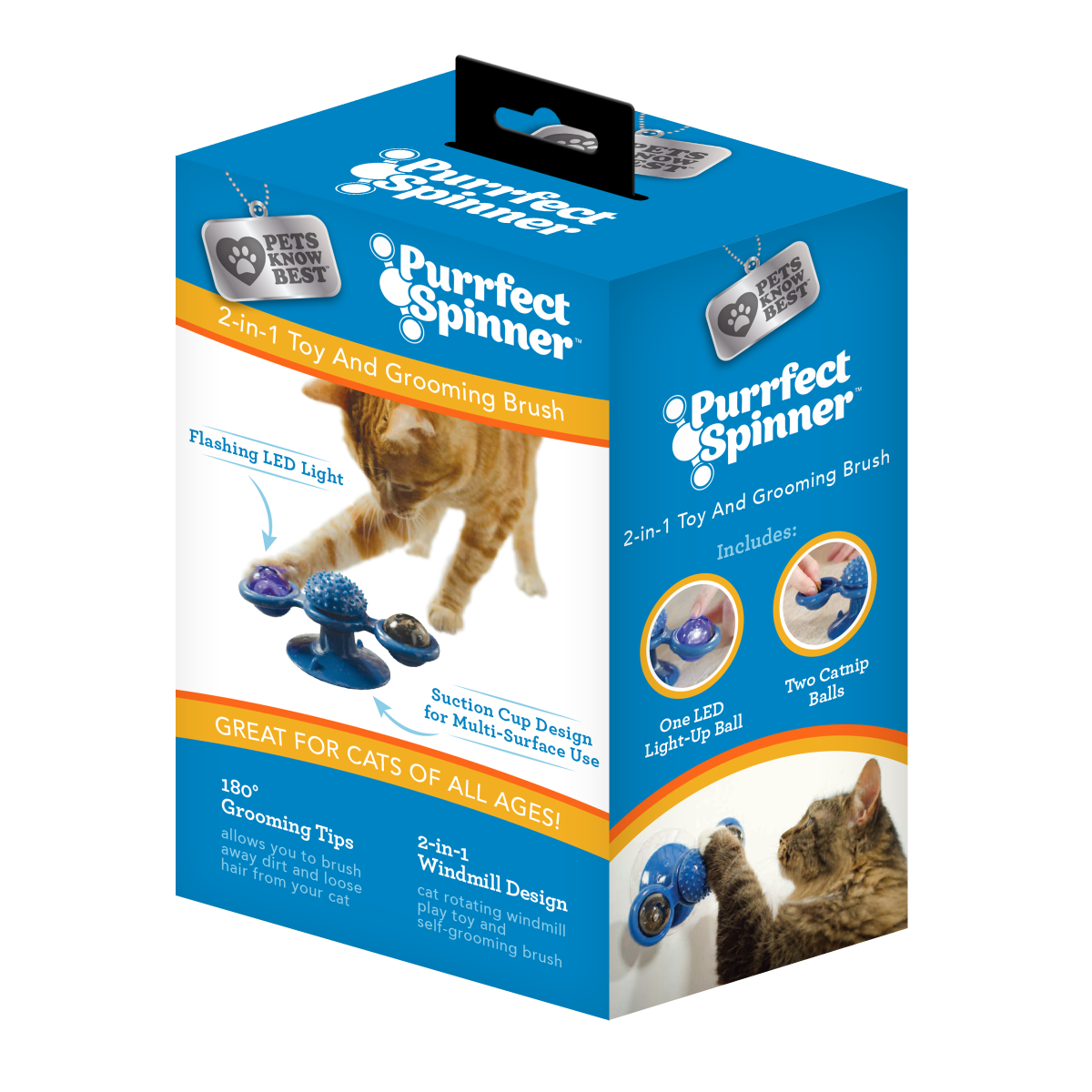 Purrfect Spinner: ¡el juguete para gatos definitivo para una diversión sin fin!