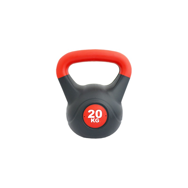 Pvc Kettlebell Rojo/Negro 4 Kg