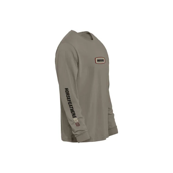 Horsefeathers Raceway Ls Tshirt (taupe)